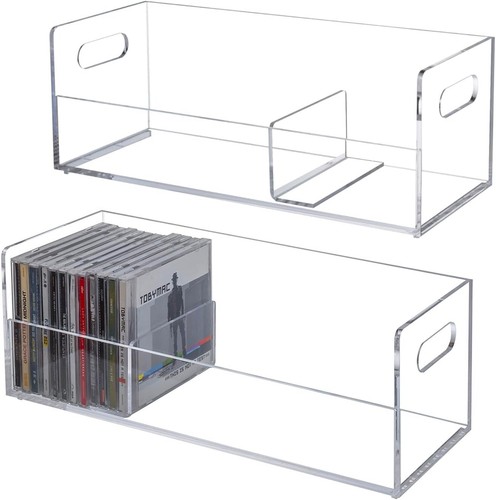 Porta impilabile acrilico - cd,