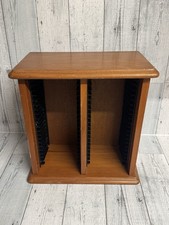 Porta CD vintage in legno